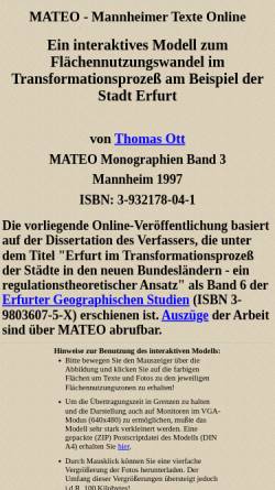 Vorschau der mobilen Webseite www.uni-mannheim.de, Flächennutzungswandel