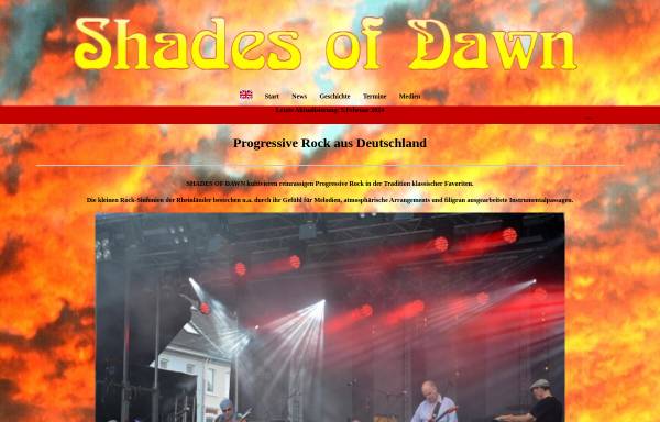 Vorschau von www.shades-of-dawn.de, Shades of Dawn