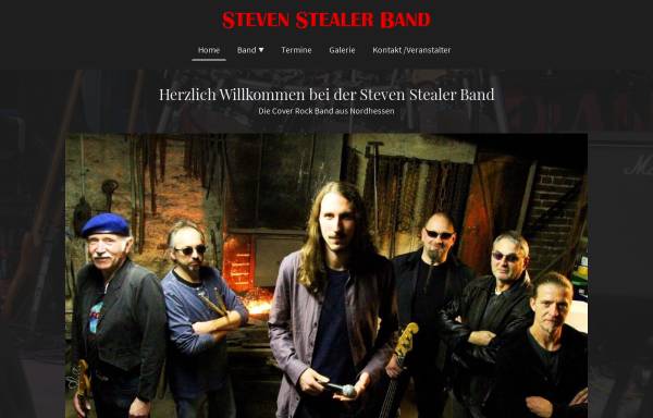 Vorschau von www.steven-stealer-band.de, Steven Stealer Band