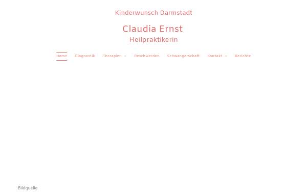 Vorschau von www.kinderwunsch-darmstadt.eu, Kinderwunschpraxis Claudia Ernst