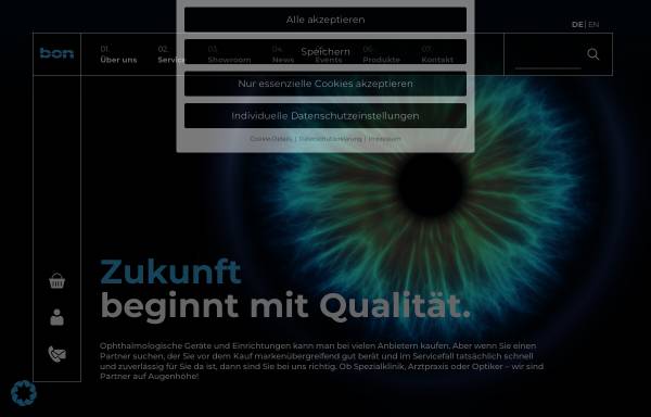 Vorschau von www.bon.de, bon Optic