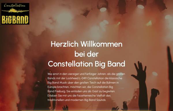 Vorschau von www.constellation-big-band.de, Constellation Big Band