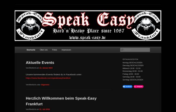 Vorschau von www.speak-easy.de, Speak-Easy