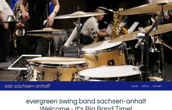 Vorschau von www.evergreen-swing-band.de, Evergreen swing band sachsen-anhalt