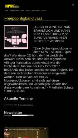 Vorschau der mobilen Webseite www.hpockertbigband.de, HP Ockert Bigband