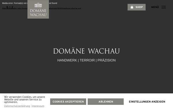 Vorschau von www.domaene-wachau.at, Domäne Wachau