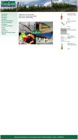 Vorschau der mobilen Webseite www.winzerin.at, Graf-Faltl, Weinbau Familie