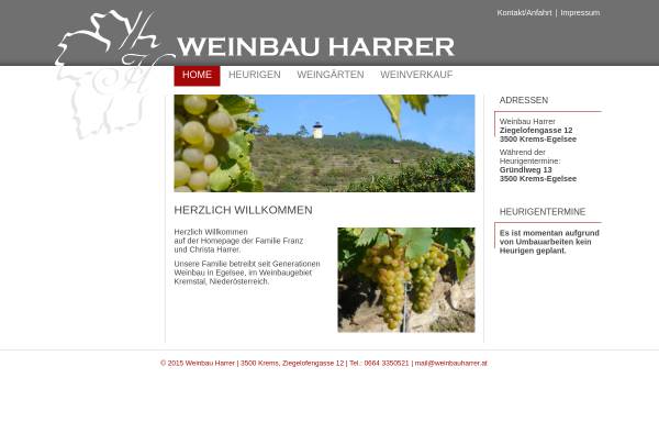 Harrer - Weinbau