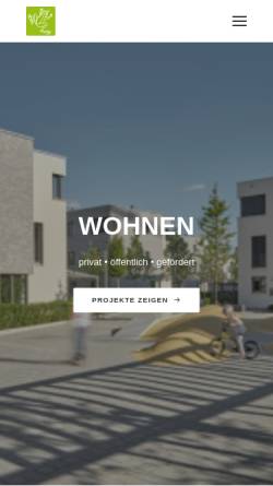 Vorschau der mobilen Webseite baufroesche.de, Baufrösche - Architekten und Stadtplaner GmbH
