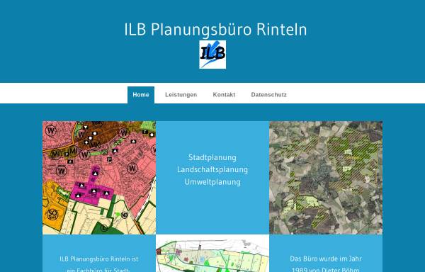 Vorschau von www.ilb-rinteln.de, ILB Planungsbüro Rinteln
