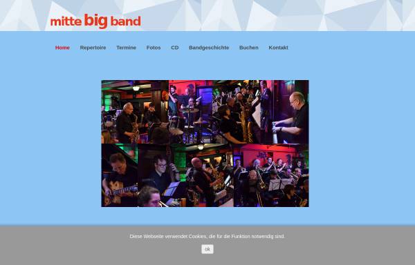 Vorschau von www.mitte-big-band.de, Mitte Big Band
