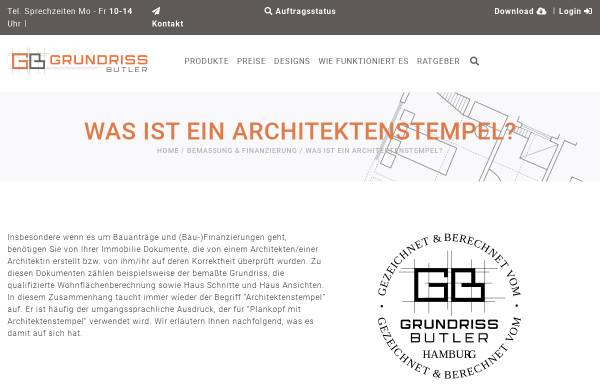 Vorschau von www.architekt-bvoss.de, Voß, Burkhard