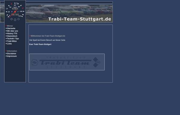Vorschau von www.trabi-team-stuttgart.de, Trabi-Team Stuttgart