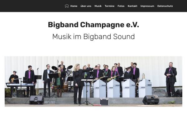 Vorschau von www.orchester-champagne.de, Orchester Champagne