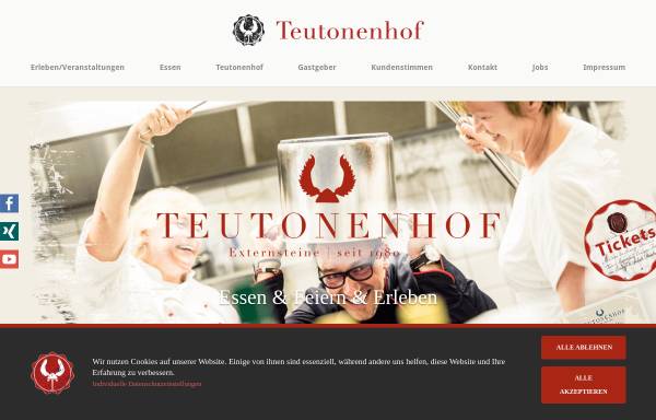 Vorschau von www.teutonenhof.de, Teutonenhof