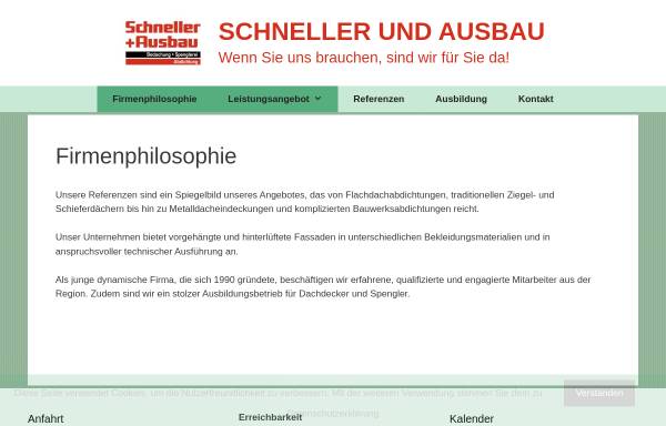 Vorschau von www.schneller-ausbau.de, Schneller und Ausbau Dach GmbH & Co KG