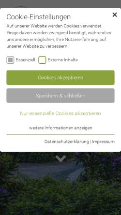 Vorschau der mobilen Webseite www.golfclub-syke.de, Golfclub Syke