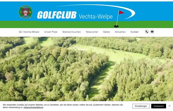 Vorschau von www.golfclub-vechta.de, Golfclub Vechta