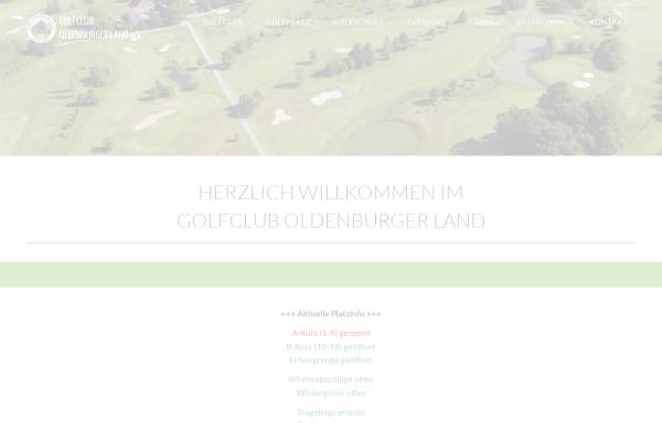 Vorschau von www.gcol.de, Golfplatz Oldenburger Land