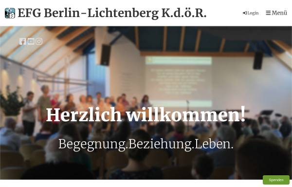 Vorschau von efg-berlin-lichtenberg.de, Evangelisch-Freikirchliche Gemeinde Berlin-Lichtenberg