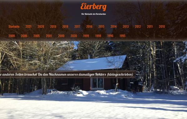 Vorschau von www.eierberg.de, Eierberg - die Rückseite des Bernhardus