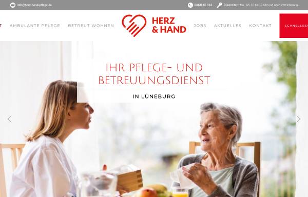 Vorschau von www.herz-hand-lueneburg.de, Herz & Hand, Inh. Eckhard Schmidt