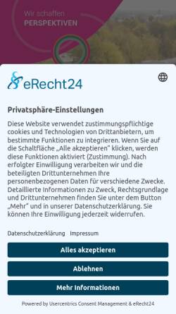 Vorschau der mobilen Webseite joomla.p264681.webspaceconfig.de, Berufskolleg Lübbecke