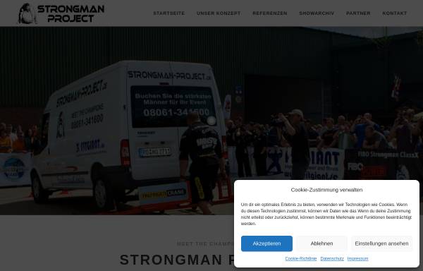 Vorschau von www.strongmanproject.de, Strongman-Project