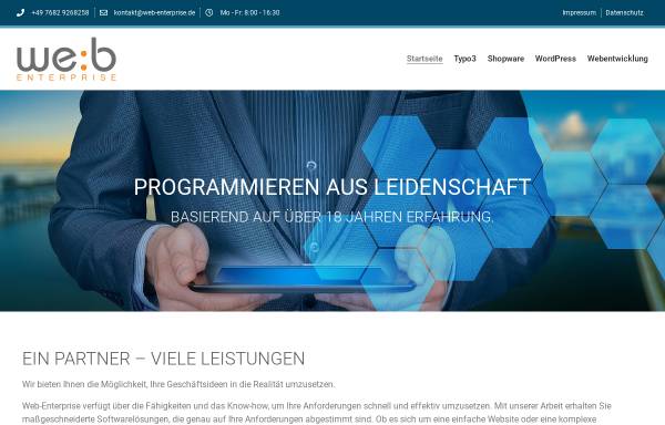 Vorschau von www.web-enterprise.de, Web-Enterprise Alexander Knop