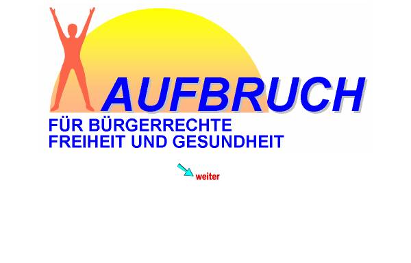 Vorschau von www.partei-aufbruch.de, Aufbruch