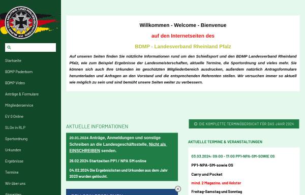 Vorschau von www.bdmp-landesverband-rlp.de, BDMP Landesverband Rheinland Pfalz