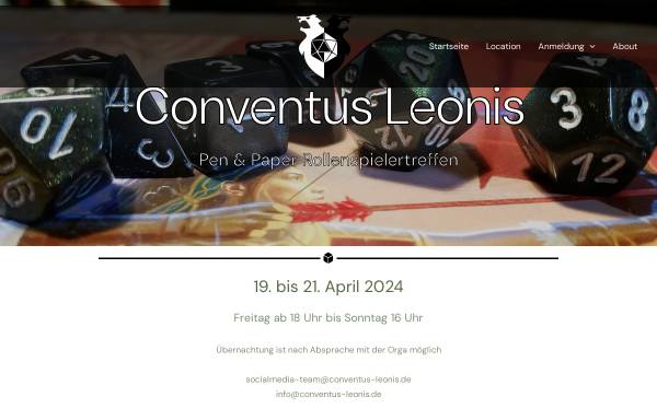 Vorschau von www.conventusleonis.de, Conventus Leonis