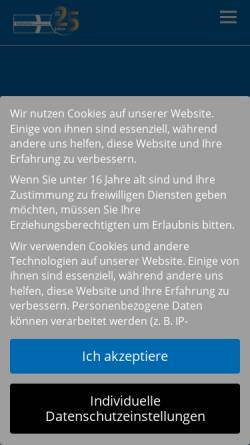 Vorschau der mobilen Webseite www.gebewe.de, GeBeWe Transfergesellschaft mbH