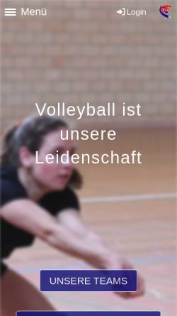 Vorschau der mobilen Webseite www.vbcfurttal.ch, VBCF - Volleyball Club Furttal
