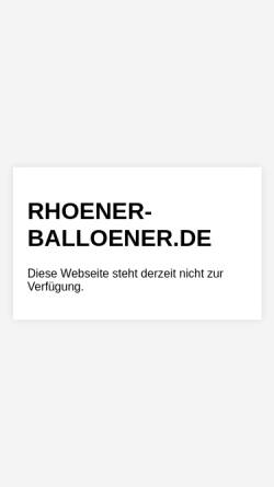 Rhoener Balloener e.V. - Ballonsportler aus der Rhön