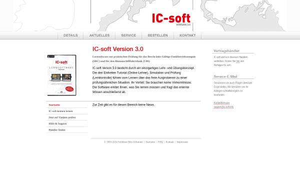 Vorschau von www.ic-soft.info, Schlösser Key-Solutions