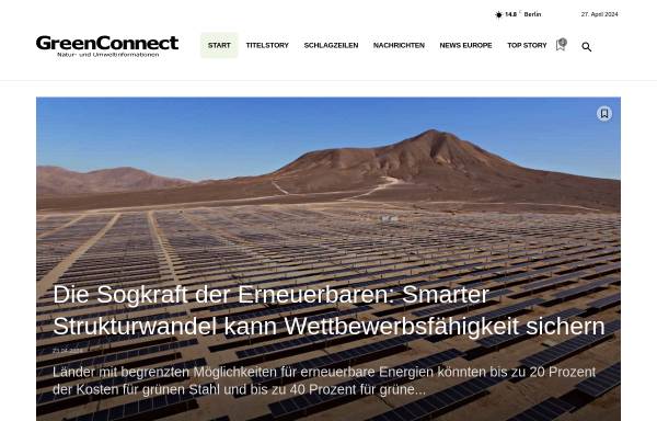 Vorschau von www.green-connect.de, GreenConnect