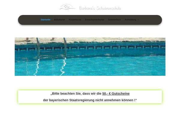 Vorschau von www.schwimmschule-barbara-nestler.de, Schwimmschule Barbara Nestler - Fürth
