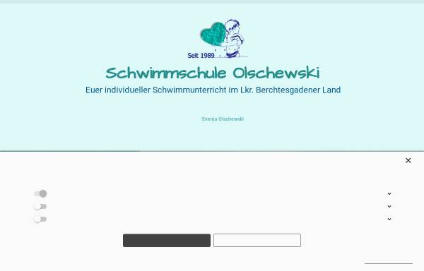 Vorschau von www.schwimmschule-olschewski.de, Schwimmschule Olschewski - Berchtesgadener Land