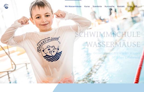 Vorschau von www.wassermaeuse.de, Schwimmschule Wassermäuse GbR