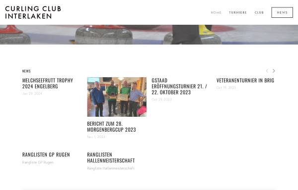 Vorschau von www.ccinterlaken.ch, Curling Club Interlaken