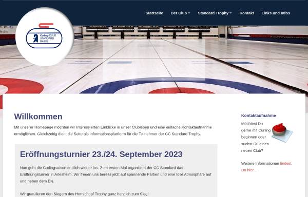 Vorschau von www.ccstandard.ch, Curling Club Standard Basel