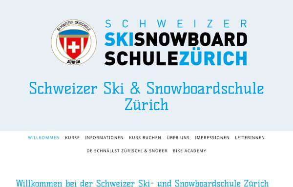 Vorschau von www.schnee.ch, Schweizer Skischule Zürich