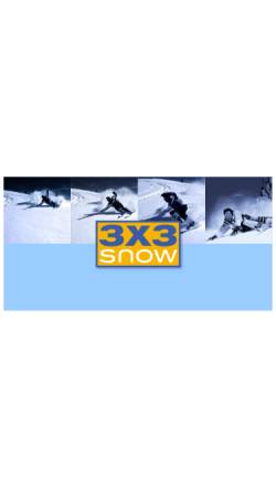 Vorschau der mobilen Webseite www.3x3snow.ch, 3x3 Snow Schneesportschule Winterthur