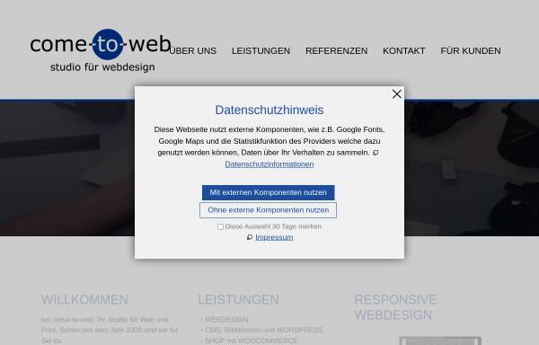 Vorschau von come-to-web.de, Come-To-Web