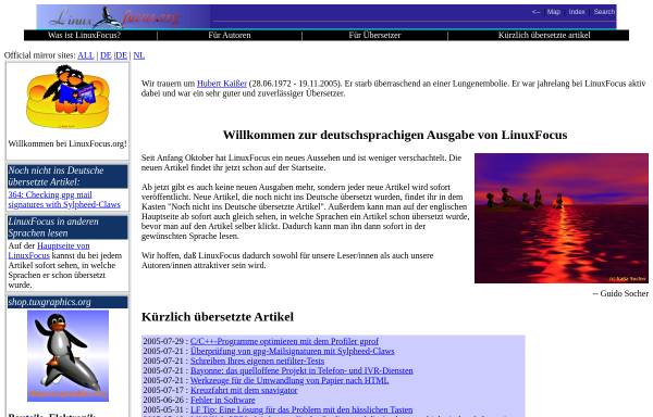 LinuxFocus online Magazin