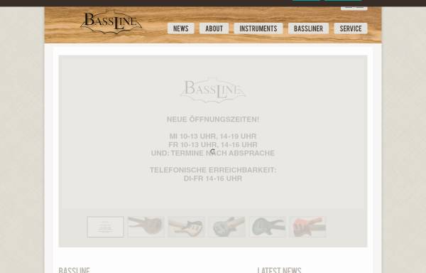 Vorschau von www.bassline-bass.de, BassLine - Rüdiger Ziesemann