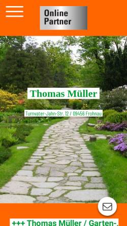 Vorschau der mobilen Webseite www.muellers-technik.de, Thomas Müller