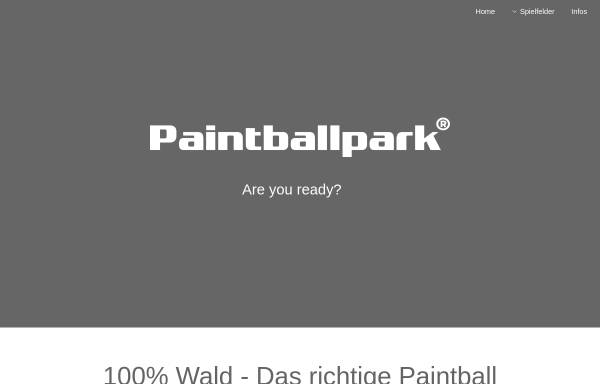 Vorschau von www.paintballpark.de, Paintballpark Aachen