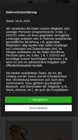 Vorschau der mobilen Webseite www.esv1390.de, Essener Schützenverein e.V. gegr. 1390